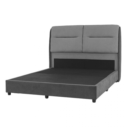 QB-5202-GRY Ebbe Queen Bed Divan