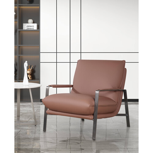 BC10239 CHAIR (LEATHER/PVC)-#LY-08