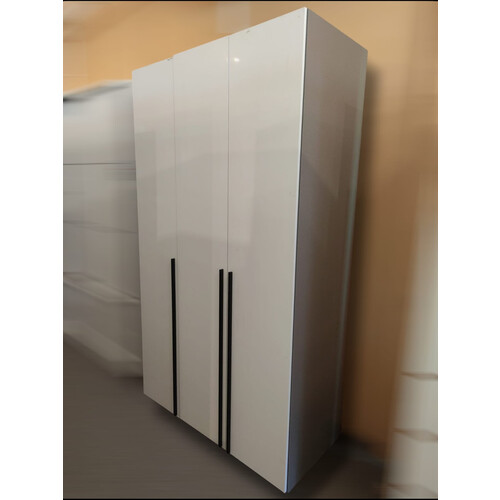 JP-7533 3 DOORS WARDROBE WHITE