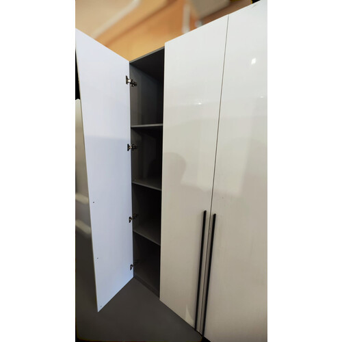 JP-7533 3 DOORS WARDROBE WHITE