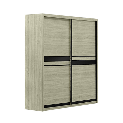 WD-8292-PRS Vida 2 Sliding Wardrobe With Soft Close