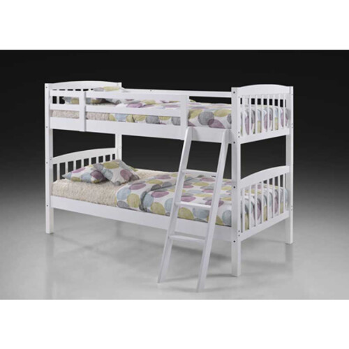 WDD-5829KDWH 3FT Wooden Double Decker Bed w/lvl Slat Base